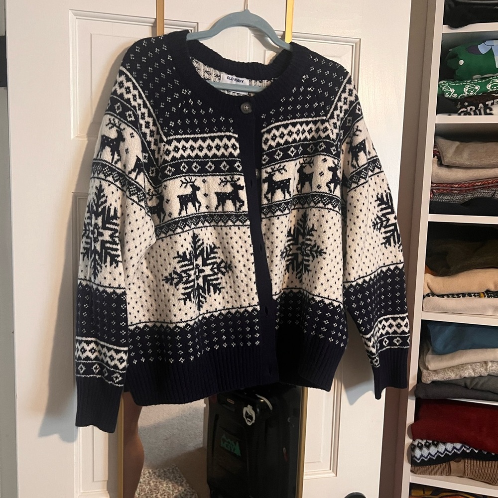 Fair Isle cardigan